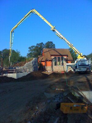 Residential construction site