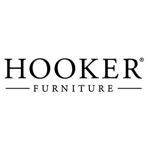 Hooker Furniture logo in black serif text on a white background