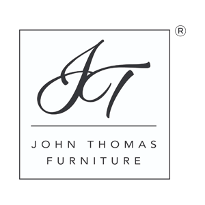 John Thomas Furniture logo with stylized JT monogram in a bordered square