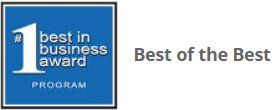 Best in business award logo