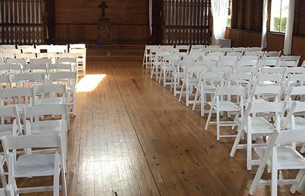 Tables and chairs