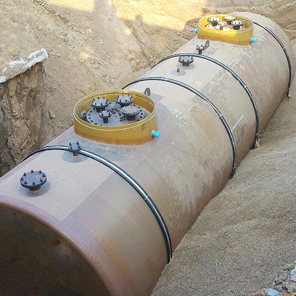 Commercial oil tank inspection