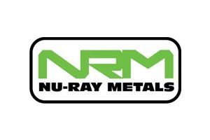 Logo for Nu-Ray Metals, featuring