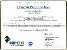 NPCA Certified Plant