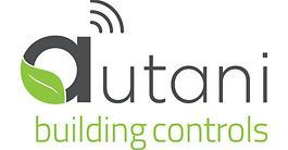 A logo for a company called autani building controls.