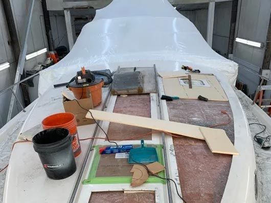 Boat Refinishing