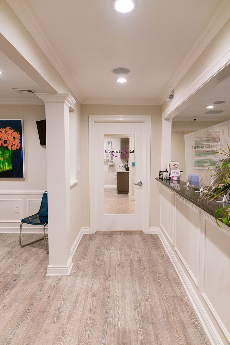 Broadway Dental Associates PA's office hallway