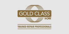 GOLD CLASS CERTIFIED through I-CAR