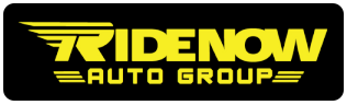 Yellow RIDENOW AUTO GROUP logo on a black background