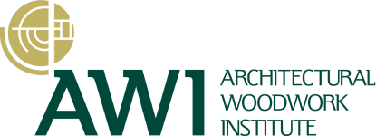 The logo for the architectural woodwork institute