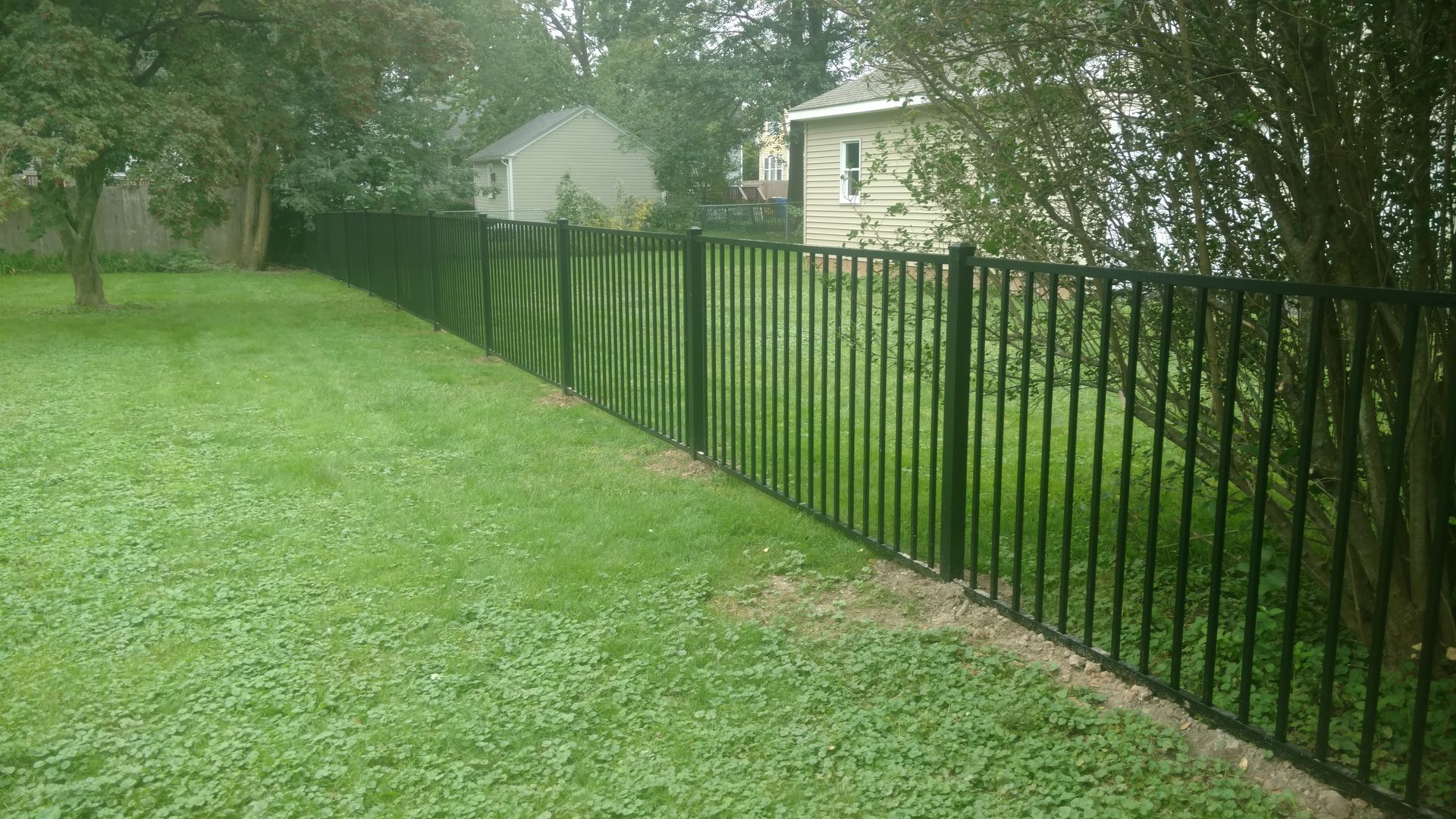 aluminum fence