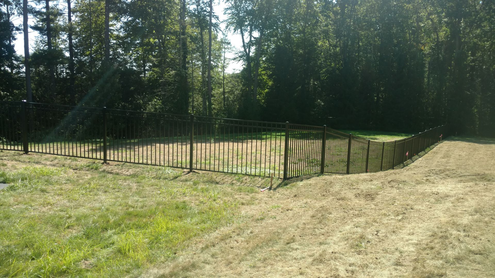 aluminum fence