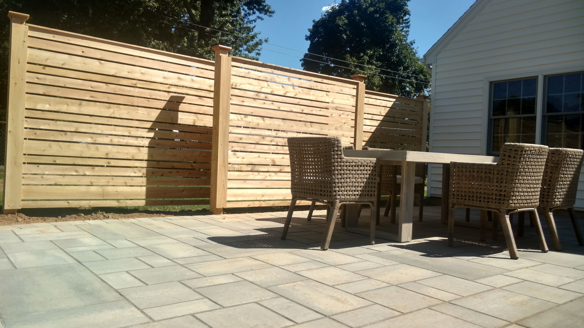privacy wood fence