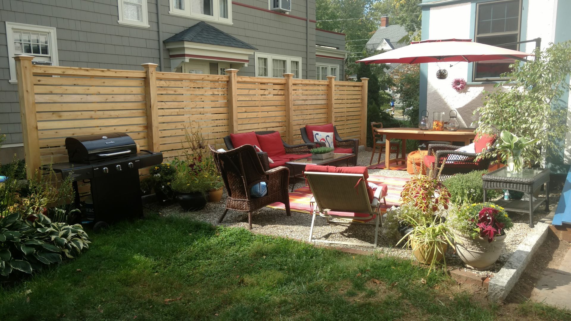 privacy wood fence