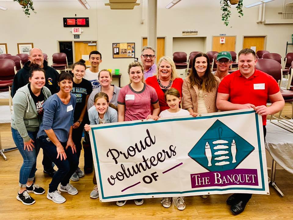 volunteers of the banquet