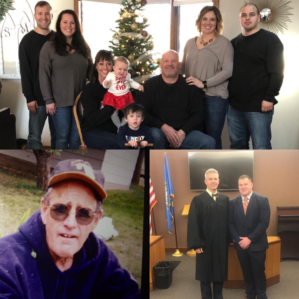 family christmas collage