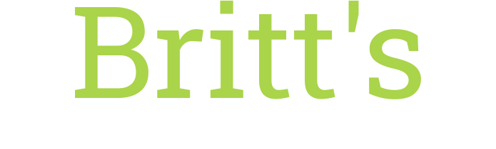 Britt's Dumpsters and Dump Trucks logo