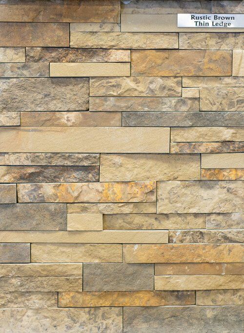 Rustic Brown Thin Ledge