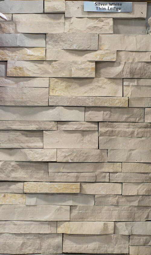 Silver White Thin Ledge