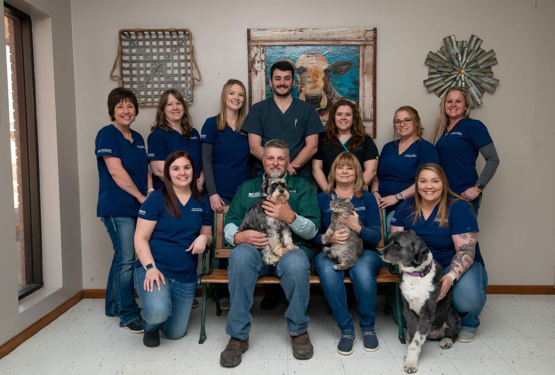 Group photo of employees