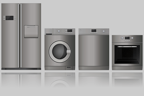 Newly repaired appliances