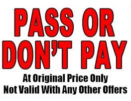 Pass or Don't Pay