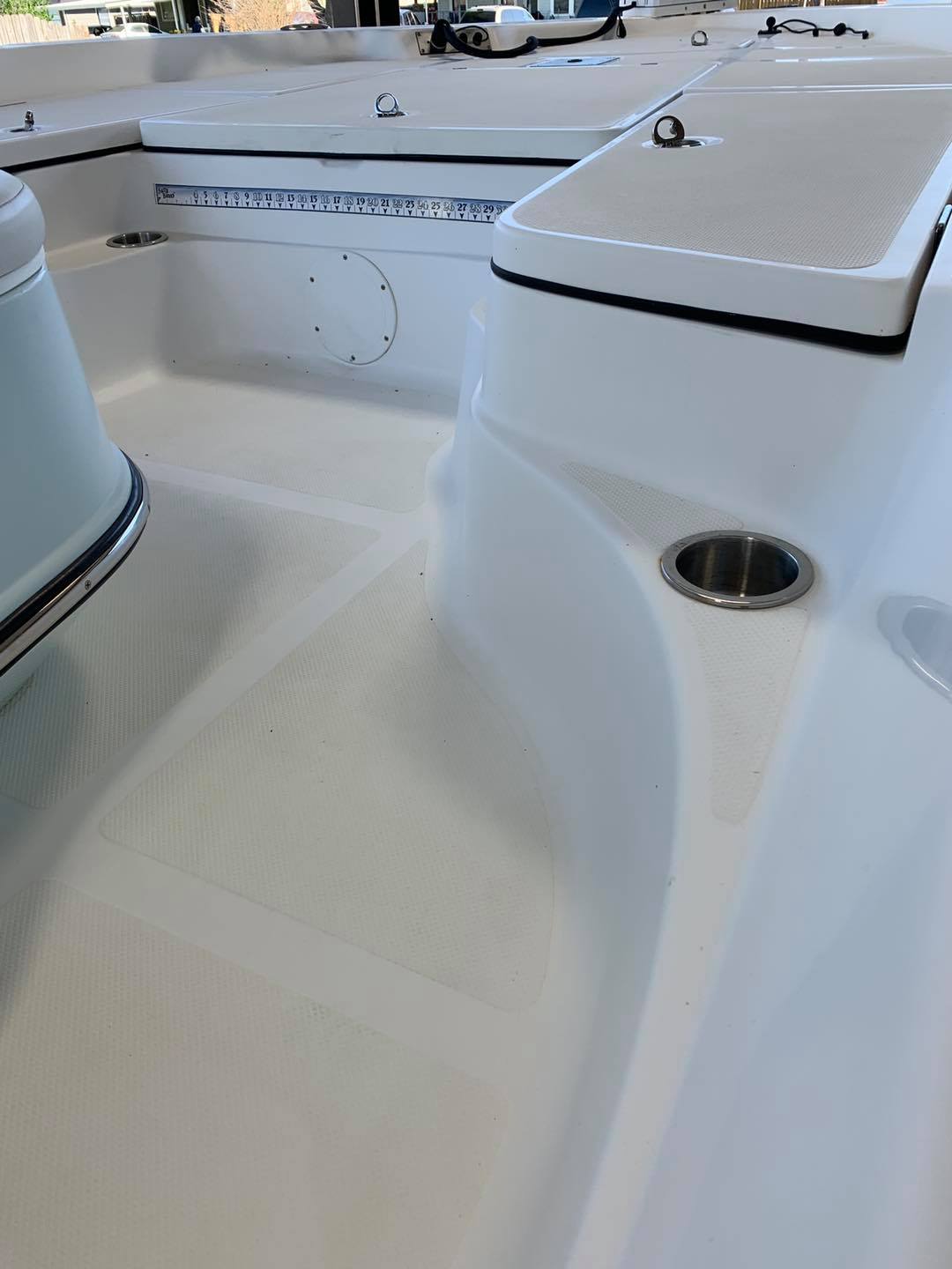 Boat detailing after