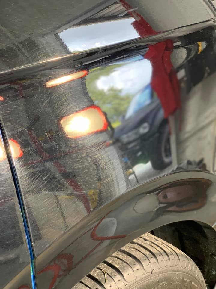 Car detailing before and after