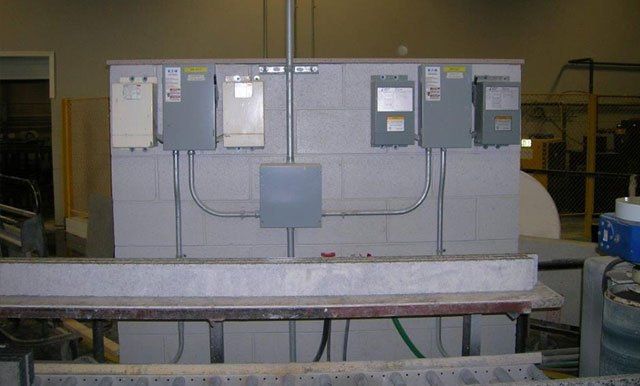 two electrician and fuse box