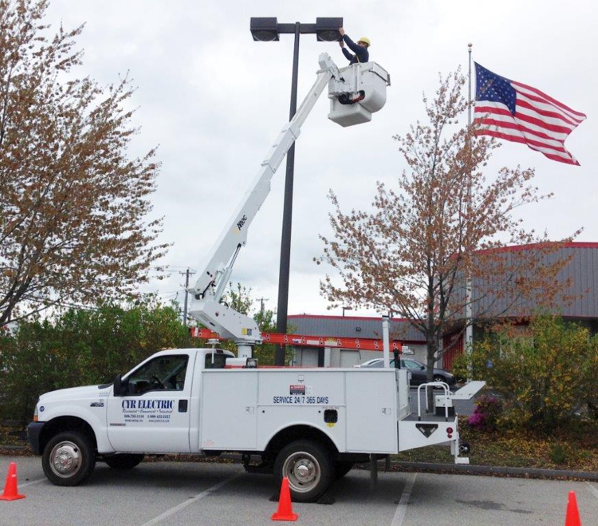 service bucket truck