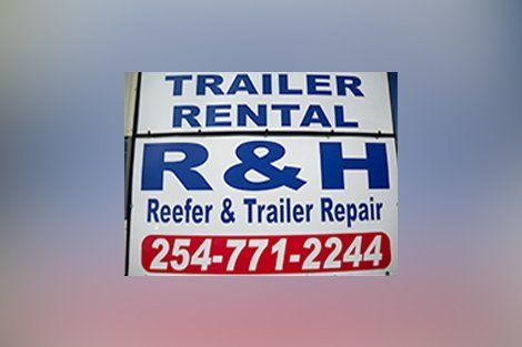 R & H Reefer & Trailer Repair signboard