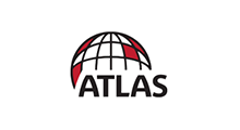 ATLAS logo with a red-and-black globe above the word “ATLAS”