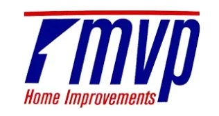 1 MVP Home Improvements logo in blue and red text with a red underline