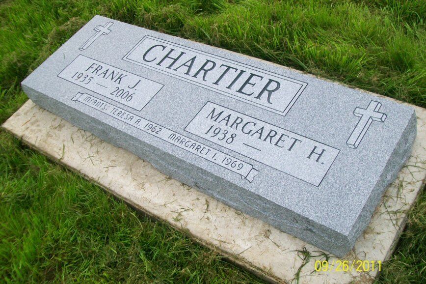 Custom headstone