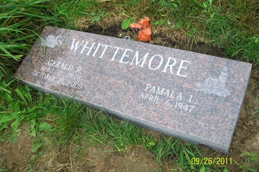 Custom headstone