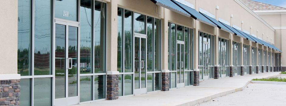 glass store fronts
