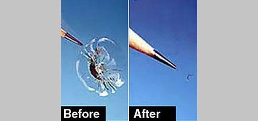 Before and After Windshield