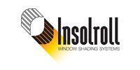 Insolroll logo with stylized window shading icon and “WINDOW SHADING SYSTEMS” text