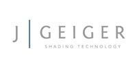 J|GEIGER logo with “Shading Technology” in gray on white background