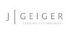 J|GEIGER logo with “Shading Technology” in gray on white background