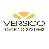 Versico Roofing Systems logo with yellow roof icon and black text