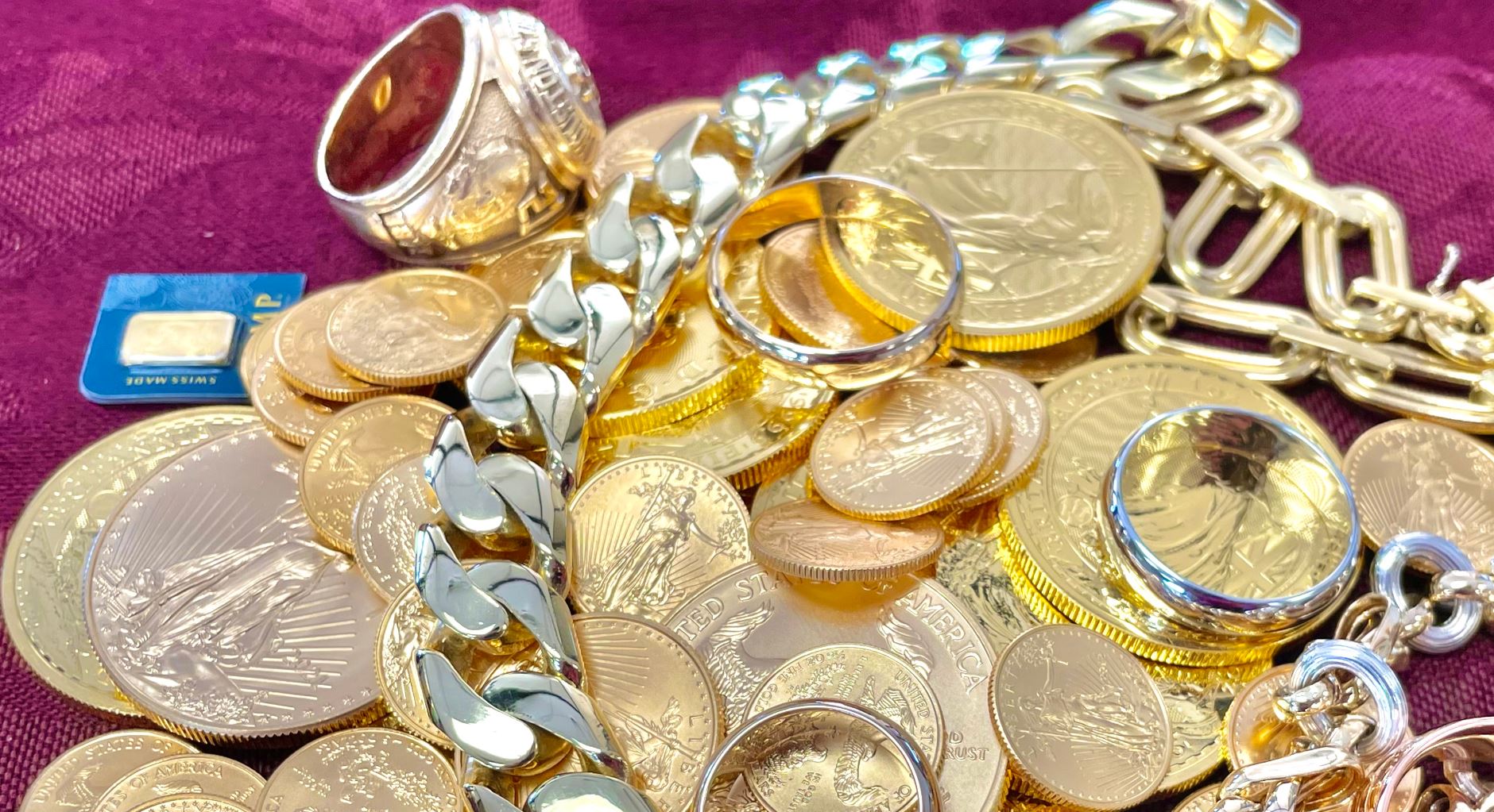 Gold coins