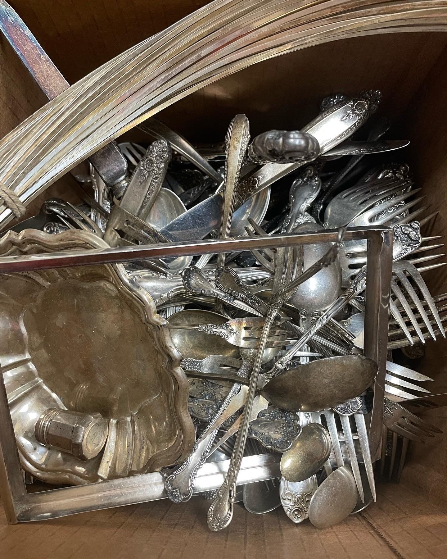 Silver Spoons and Forks