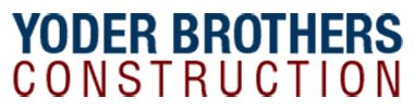 Yoder Brothers Construction - logo