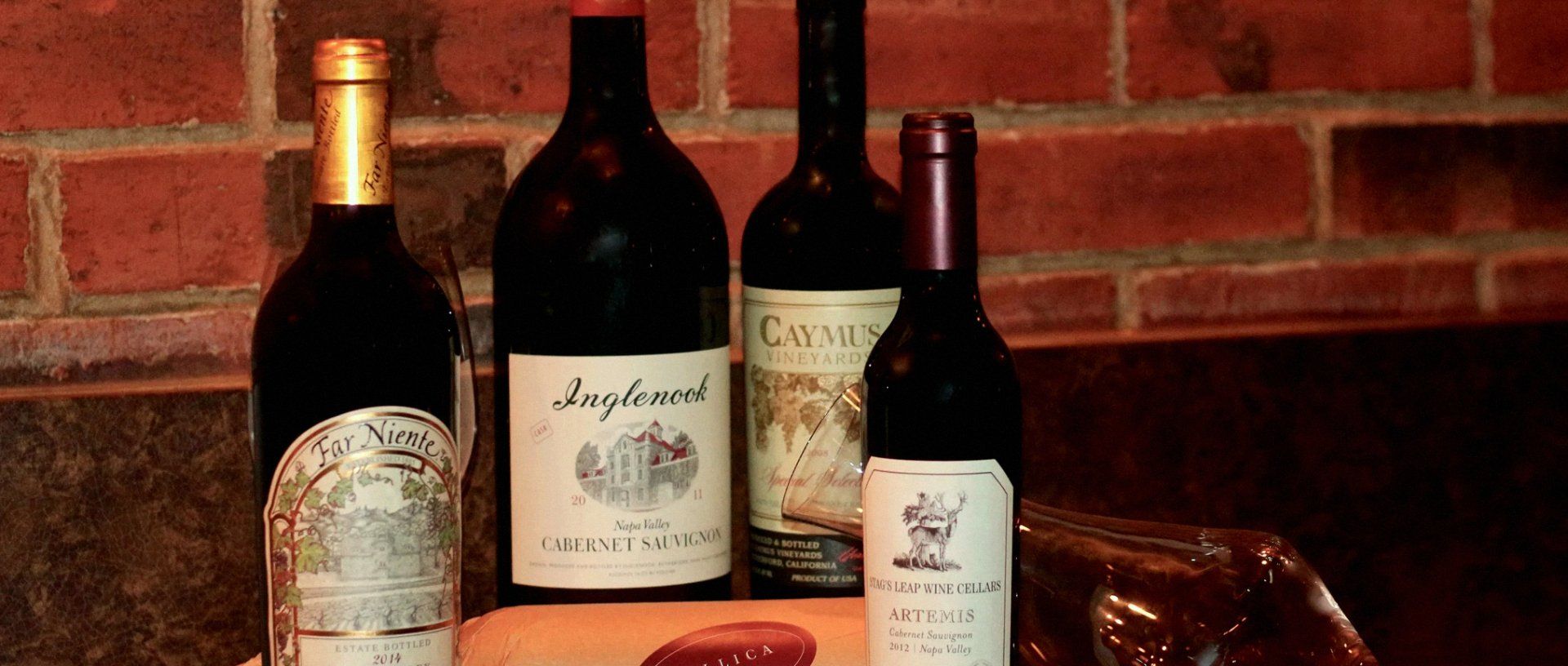 Bottles of wine