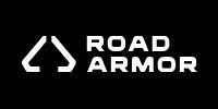 Road Armor logo on a black background with white text and icon