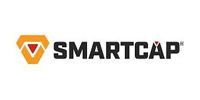 SMARTCAP logo with orange shield icon and black text on a white background