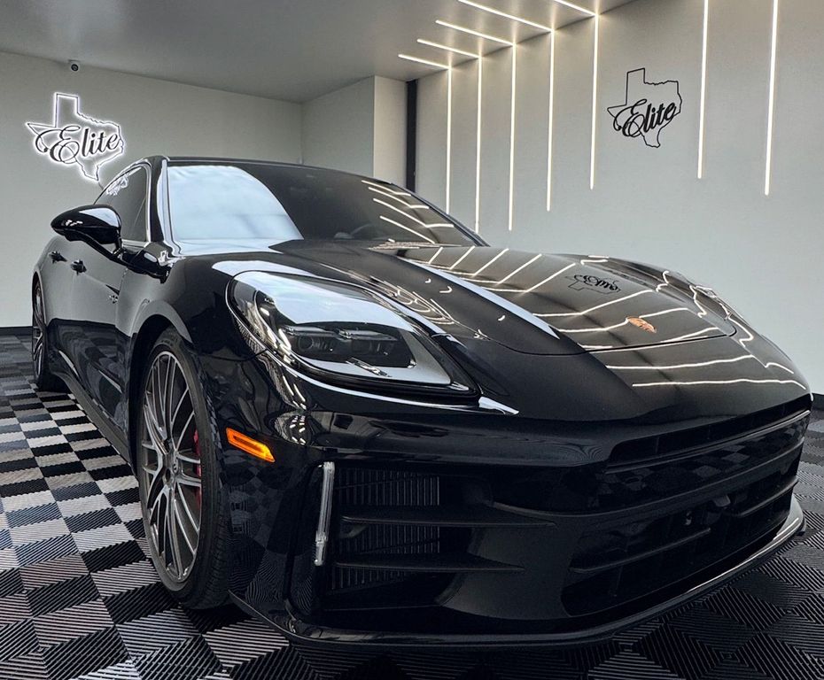Black car with tinted windows