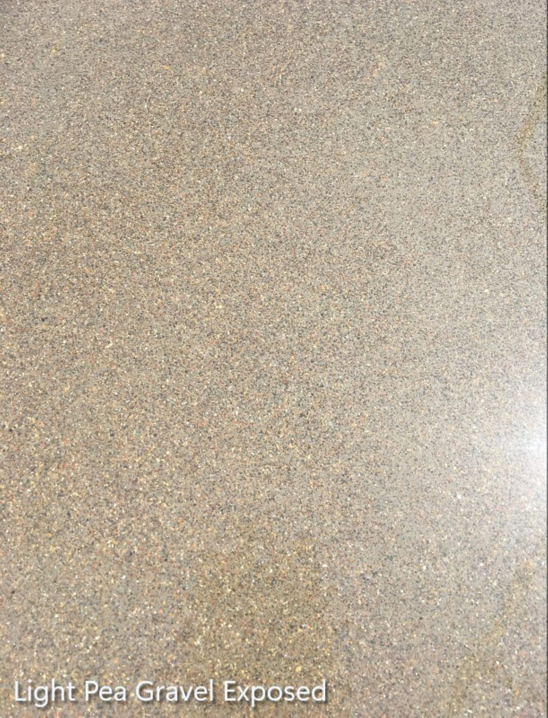Light Pea Gravel Exposed Finish