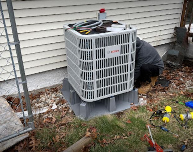 Accurate HVAC LLC installation project